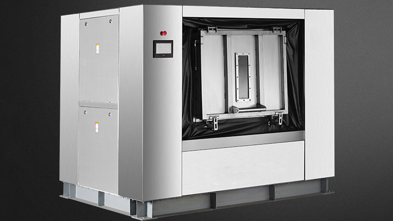 		醫(yī)院用衛(wèi)生隔離式洗衣機(jī)視頻	